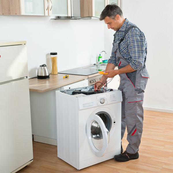 can you walk me through the steps of troubleshooting my washer issue in Harvey